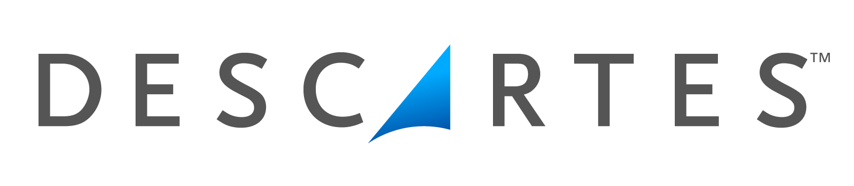 A logo for descartes is shown on a white background.
