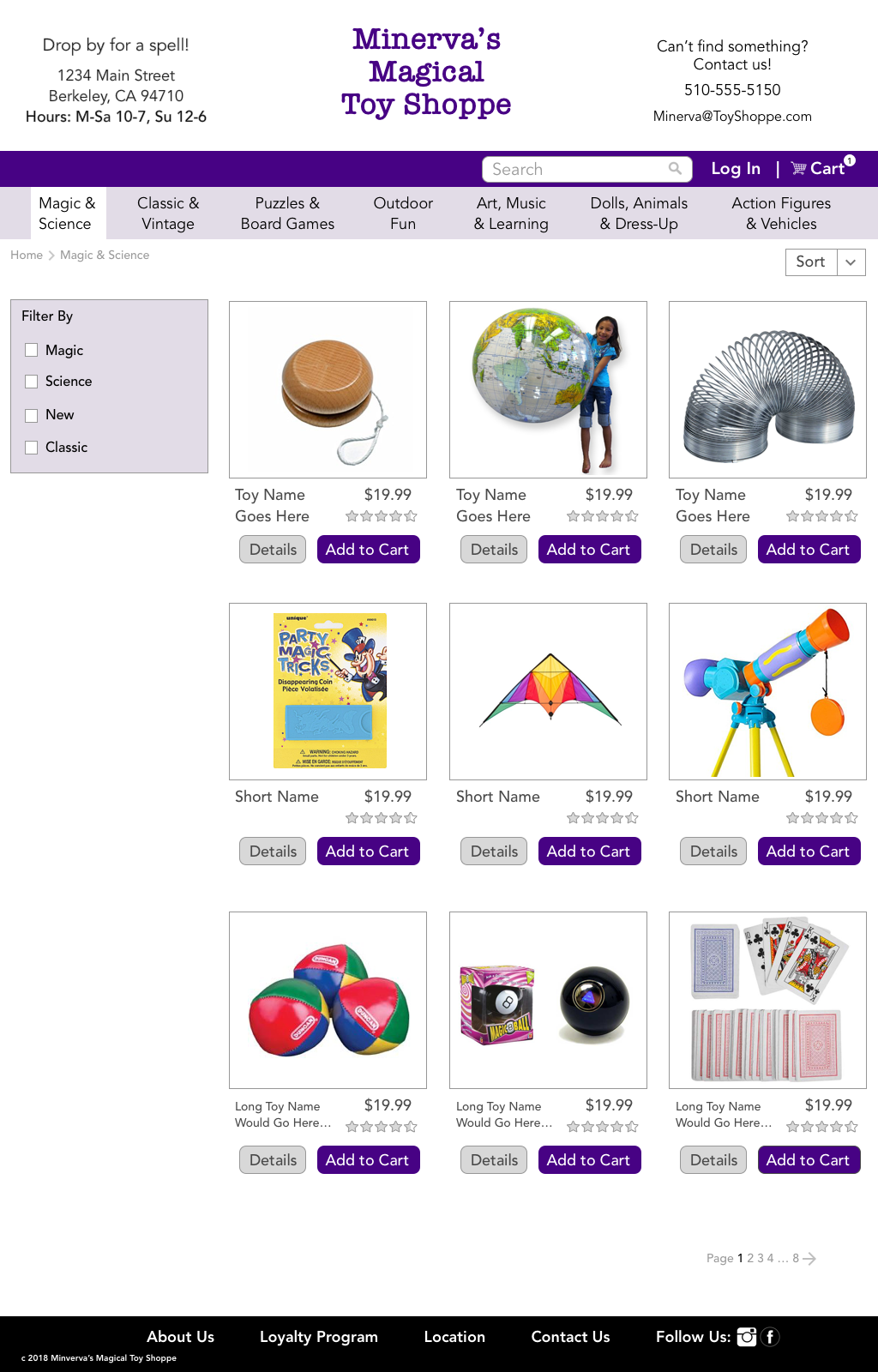 Category Page