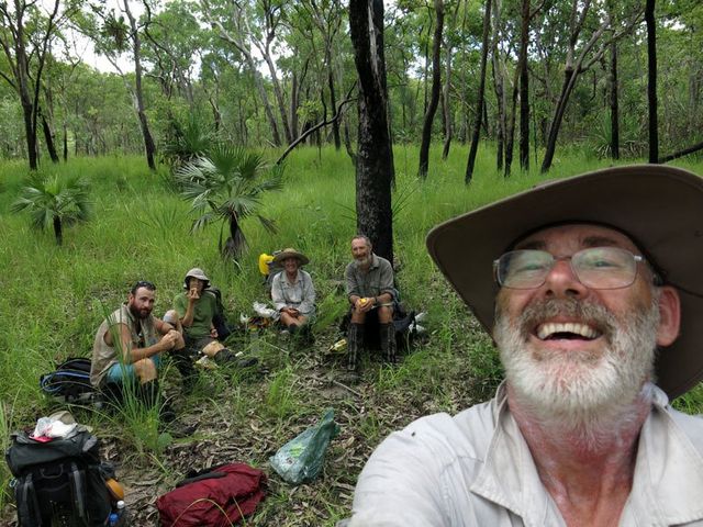 Rest stop, Kakadu wet season bushwalk