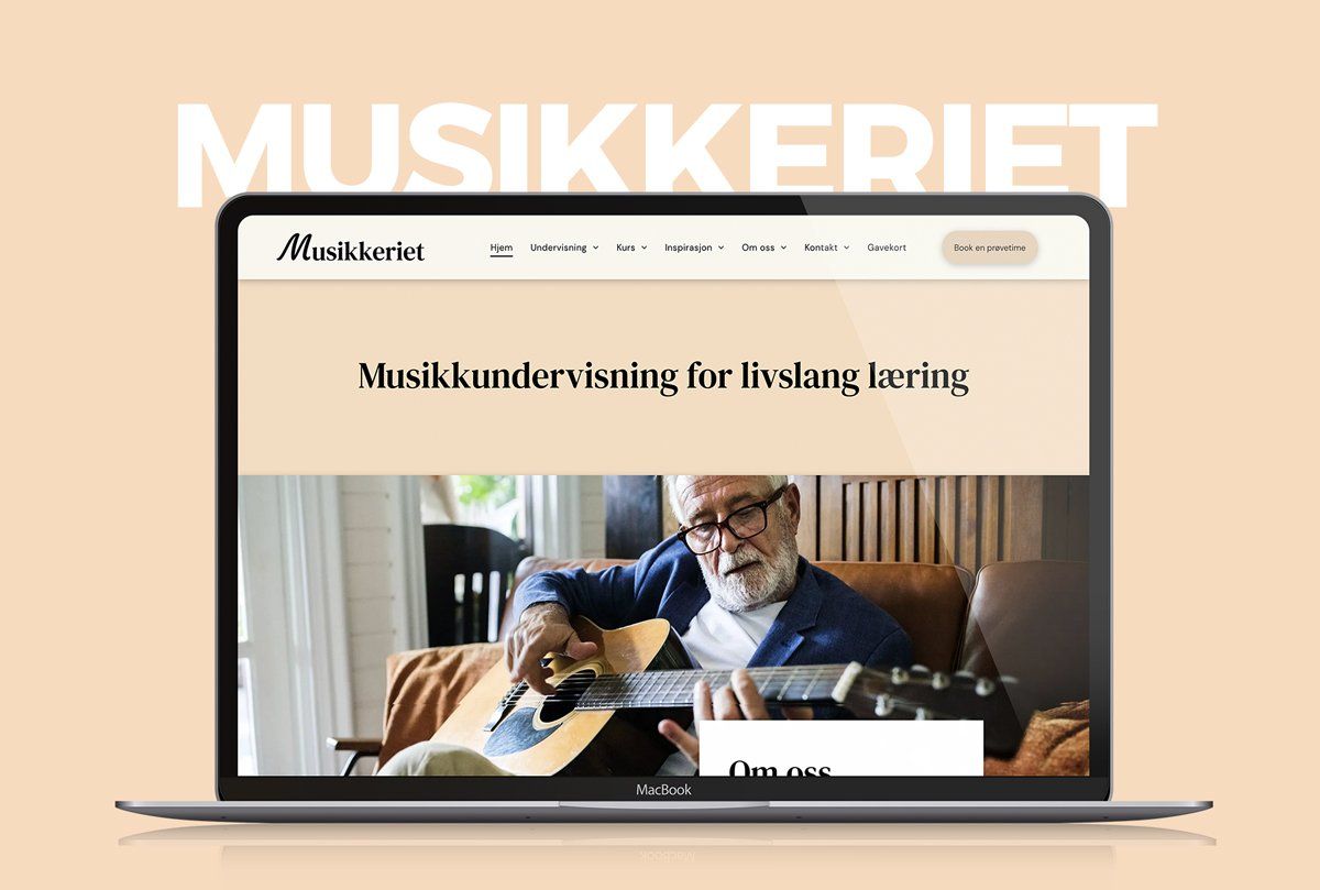 Nettside til Musikkeriet