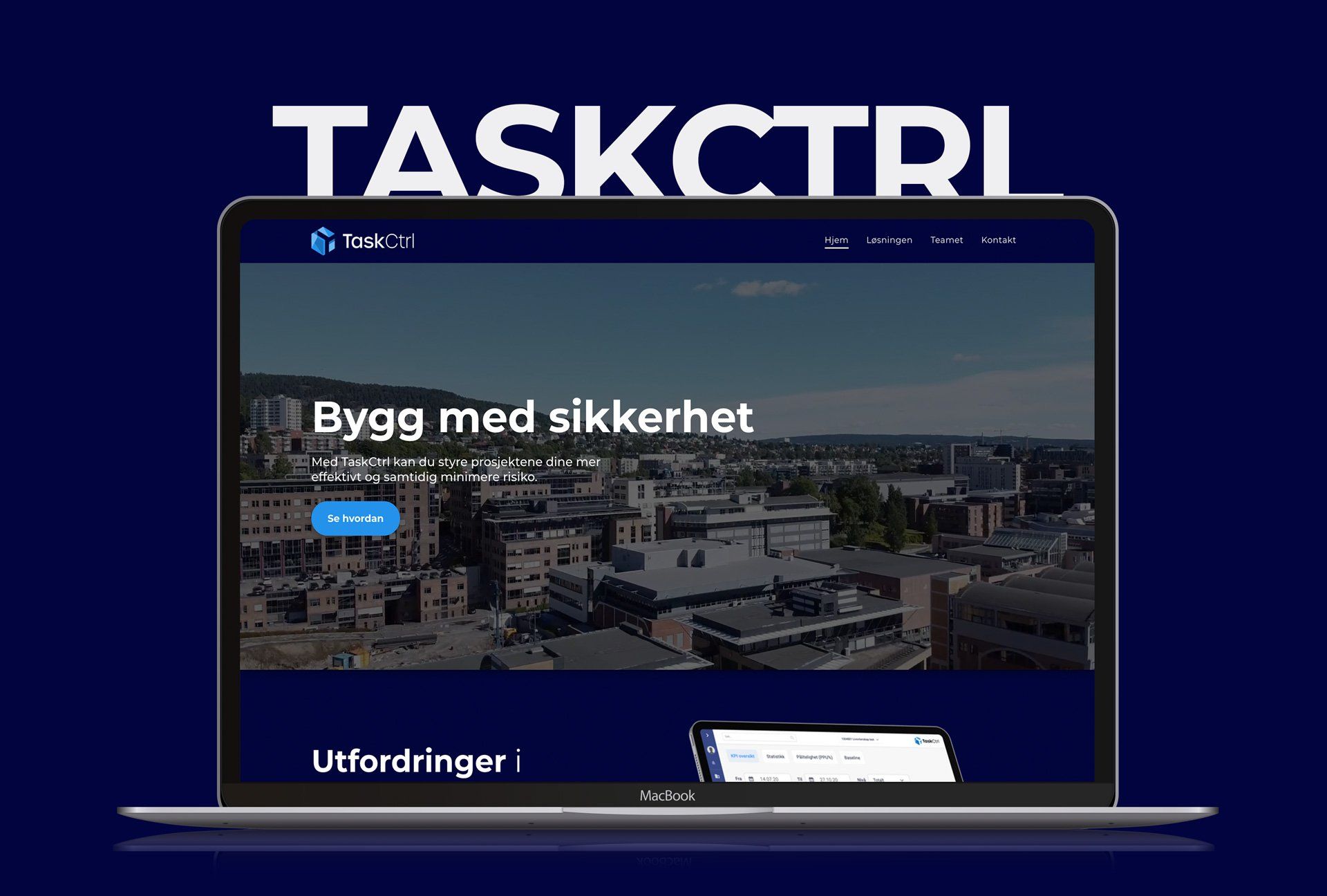 Oase Media har laget nettside til TaskCtrl