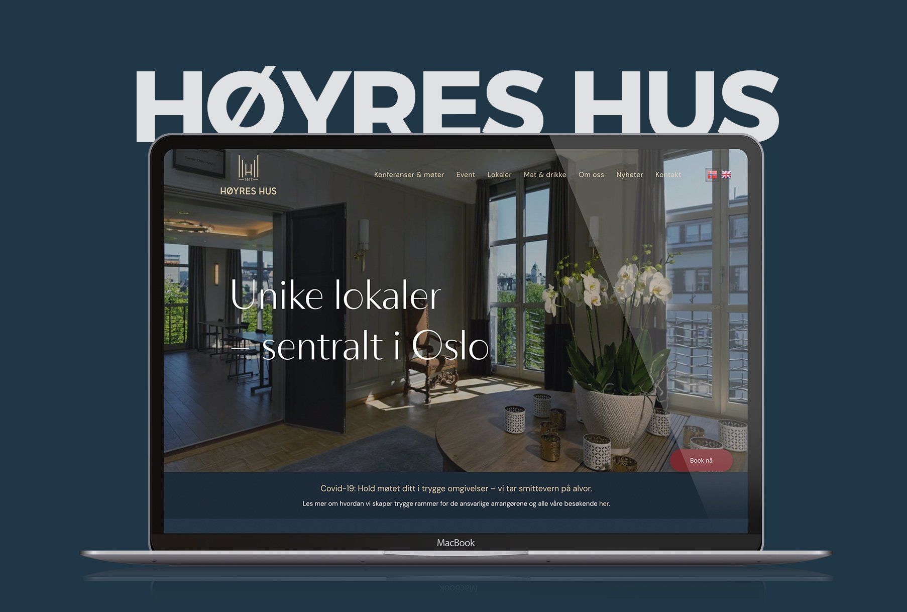 Oase Media har laget nettside til Høyres Hus