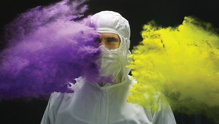 Cleanroom Contamination, disposable coverall, Kimberly  Clark