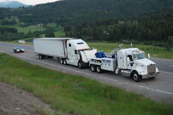Towing Near Me — Dirty Pick Up Truck in Gallatin County, MT