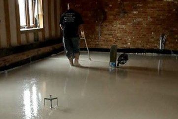liquid screeding