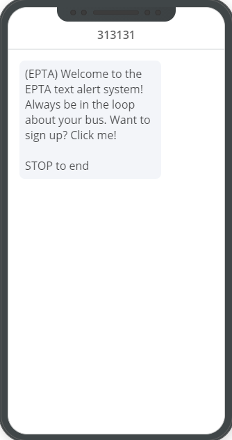 Text Alert Signup