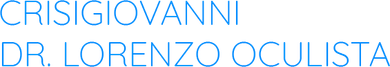 CRISIGIOVANNI DR. LORENZO OCULISTA-LOGO CRISIGIOVANNI DR. LORENZO OCULISTA-LOGO