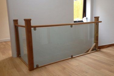 Glass balustrades