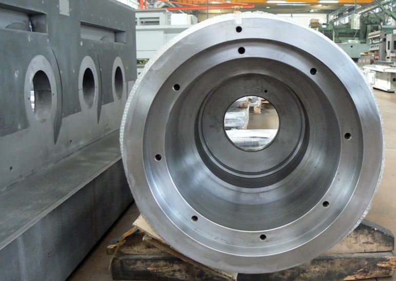 cylindre en fonte pour l'industrie