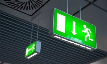 emergency exit sign