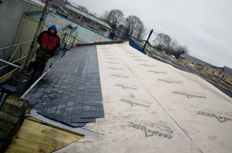 Re-roofing services