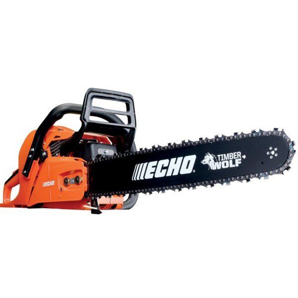orange chainsaw