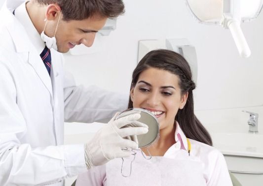 Dentist at work in Mondovi, WI