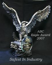 award, associated builders and contractors, engineering, estimating, erected steel products of alabama
