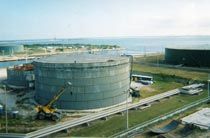Tanks, bins, silos, erected steel products of alabama