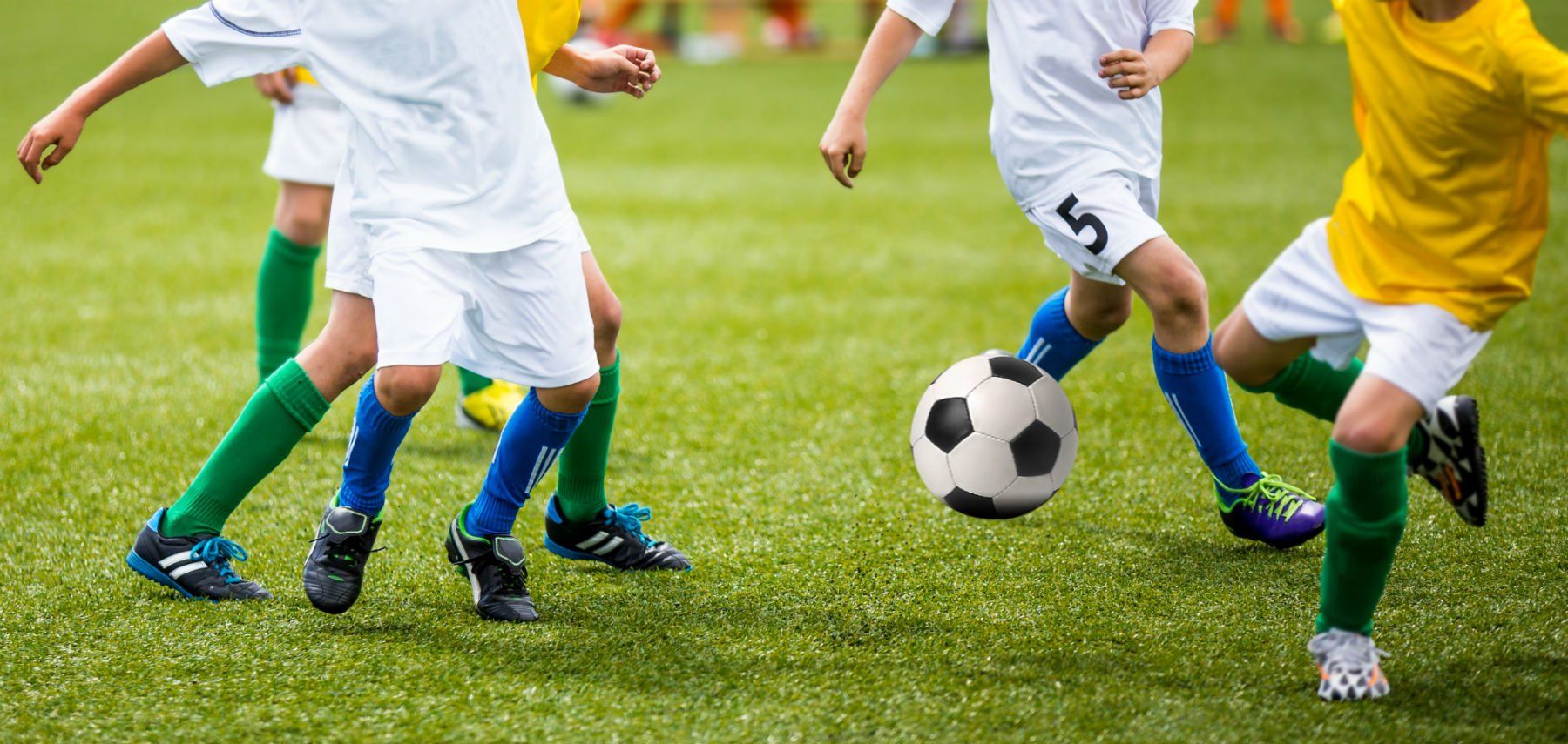 Lezioni di calcio per bambini