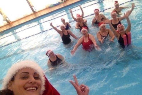 Lezione di acquagym