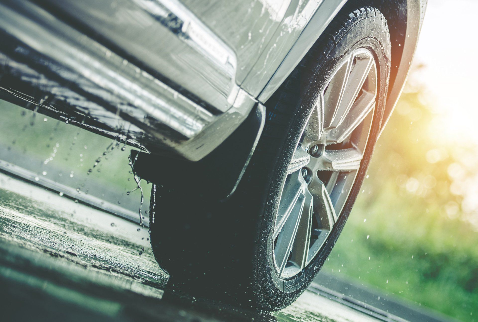 Dirigindo carro nos dias de chuva