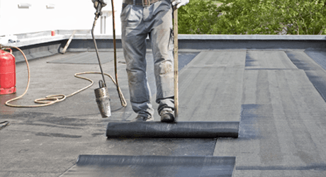 Flat roofs for new builds
