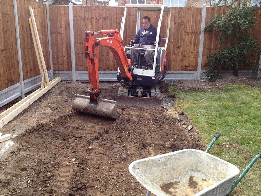 Leveling the ground