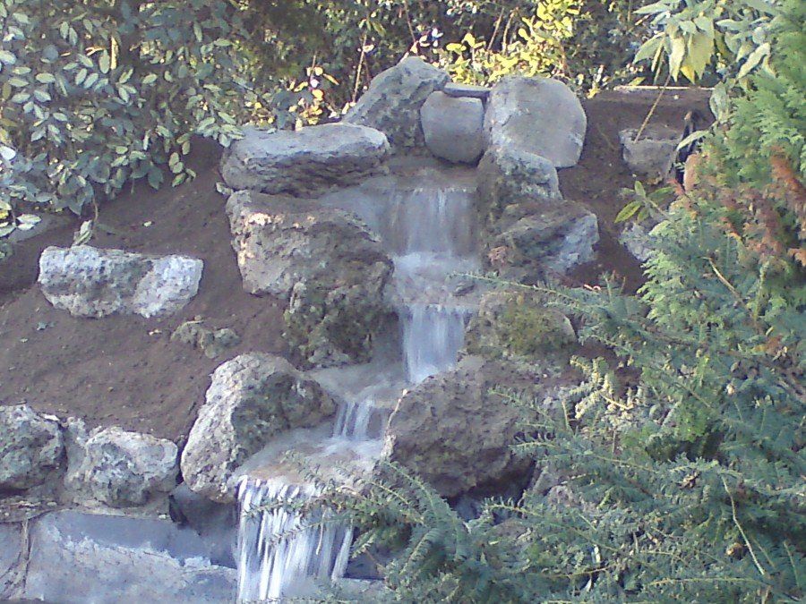 Mr Harding Waterfall left hand side photo