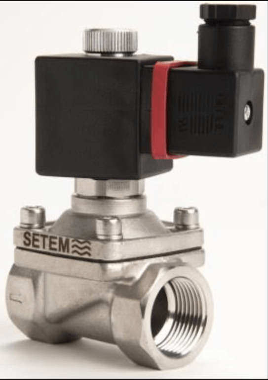 Électrovanne laiton inox CEME, SETEM