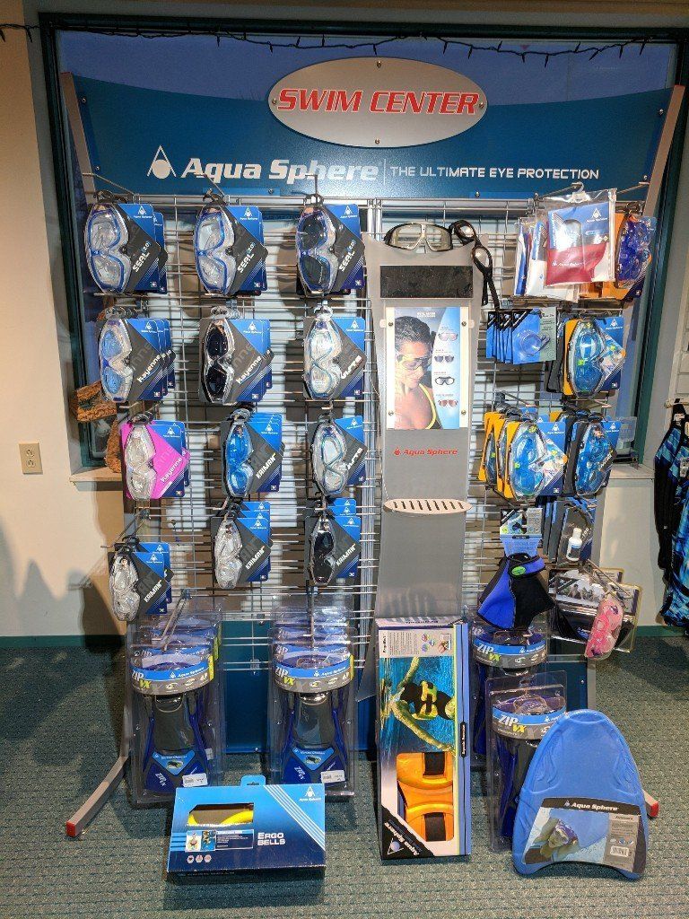 Inside acquatic pool