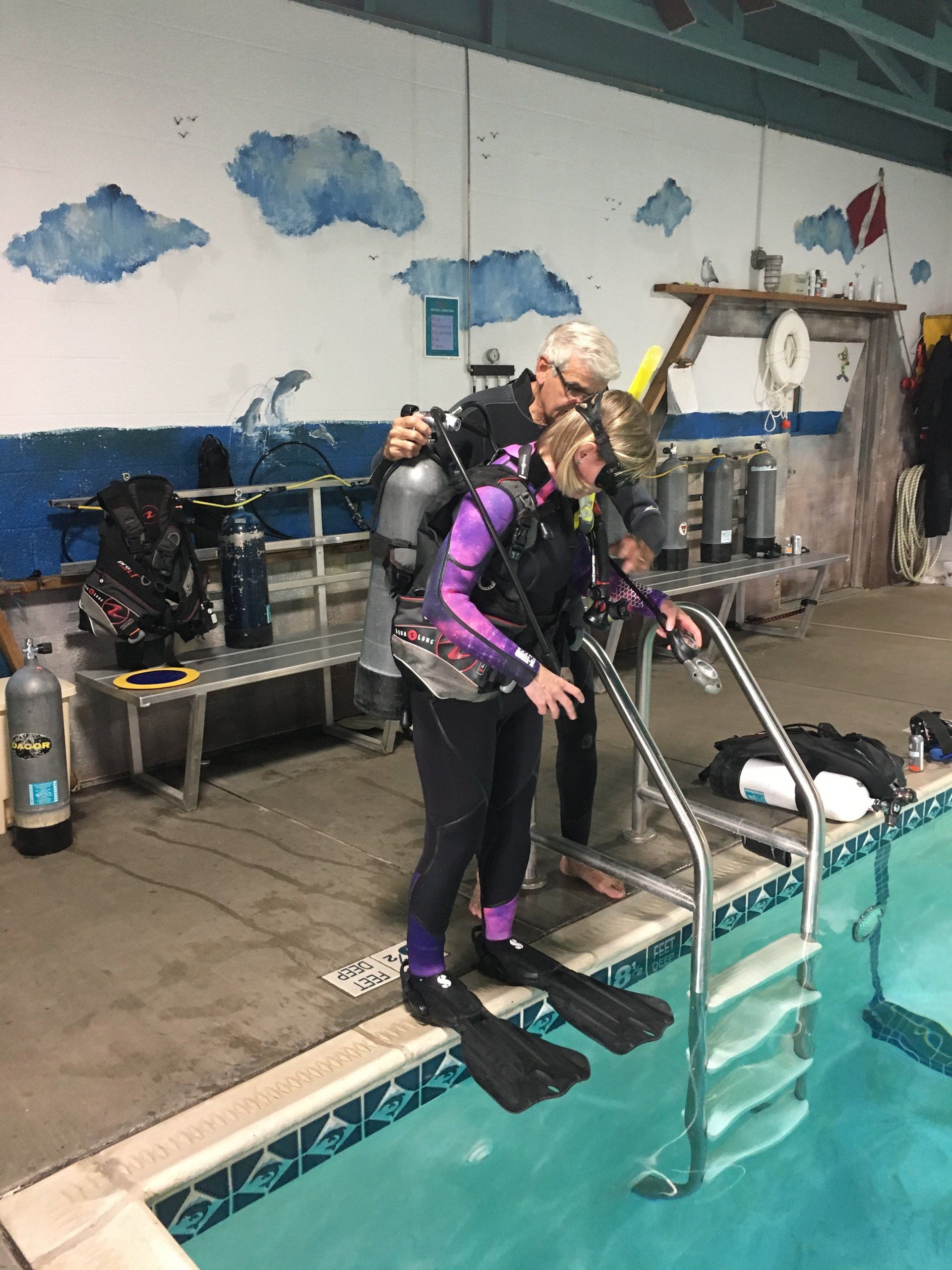 Learn to love diving