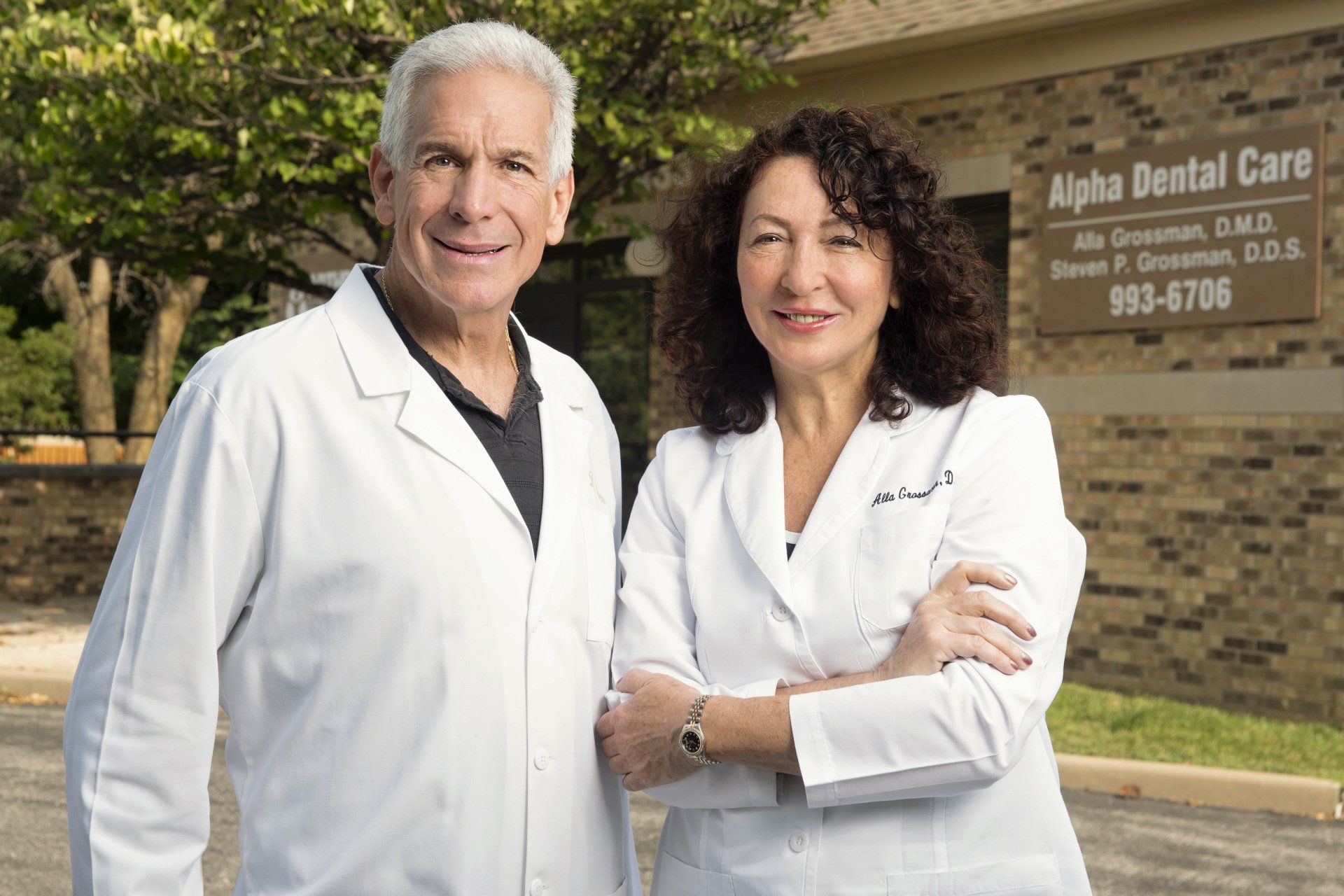 Dr. Steven and Alla Grossman, Alpha Dental Care in St. Louis Dr. Steven and Alla Grossman, Alpha Dental Care in St. Louis