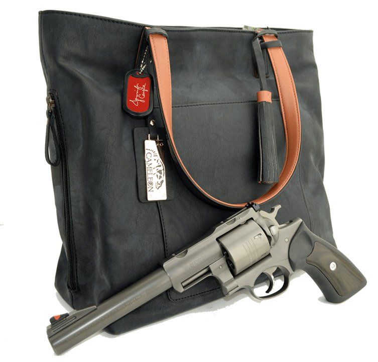 Custom Conceal Carry Purse Gray Custom Conceal Carry Purse Gray