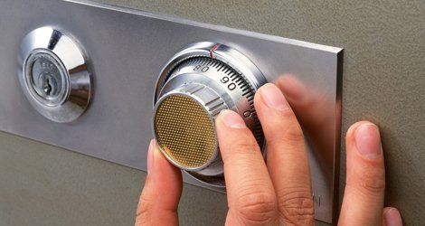 Opening a safe
