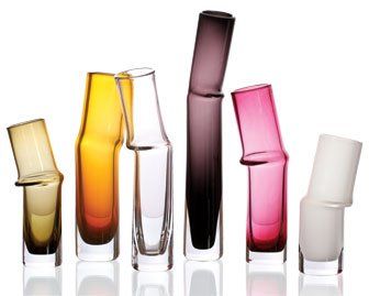 fold bent vases