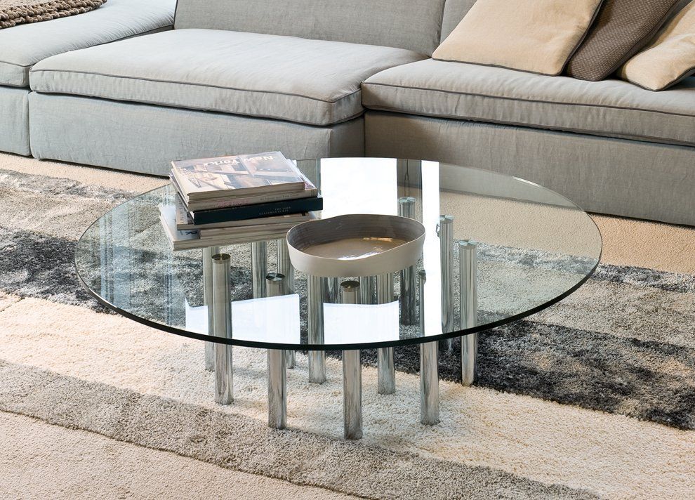 mille round coffee table