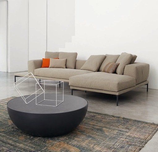 planet coffee table acid-etched glass