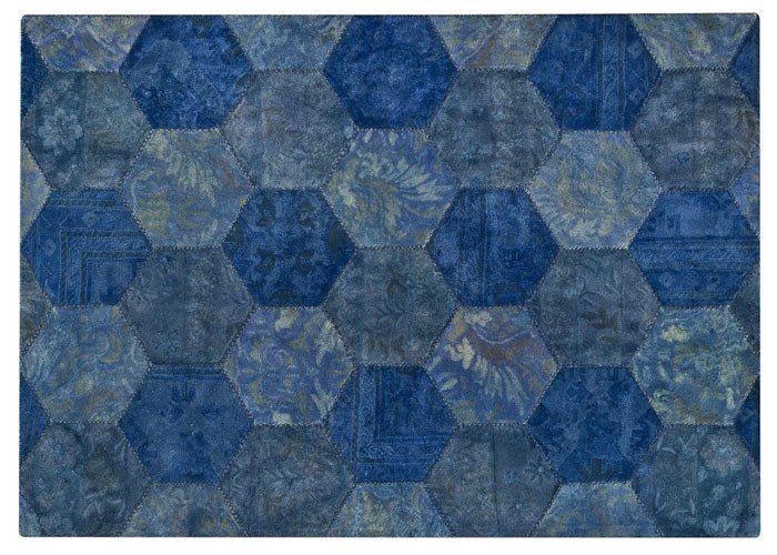 honeycomb turquoise - mat vintage