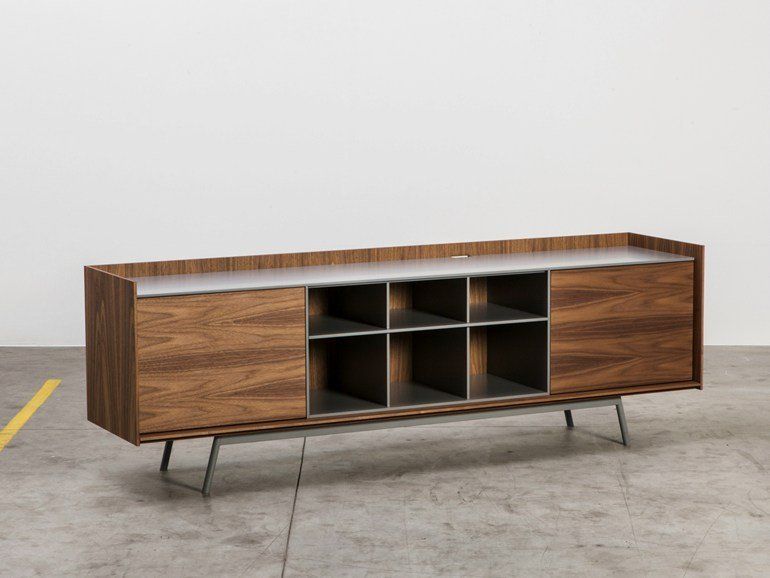 edge sideboard - walnut_grey