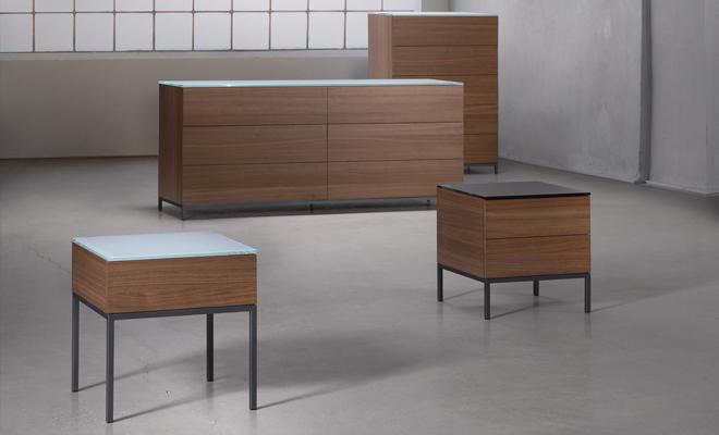 metropolis dresser and nightstand
