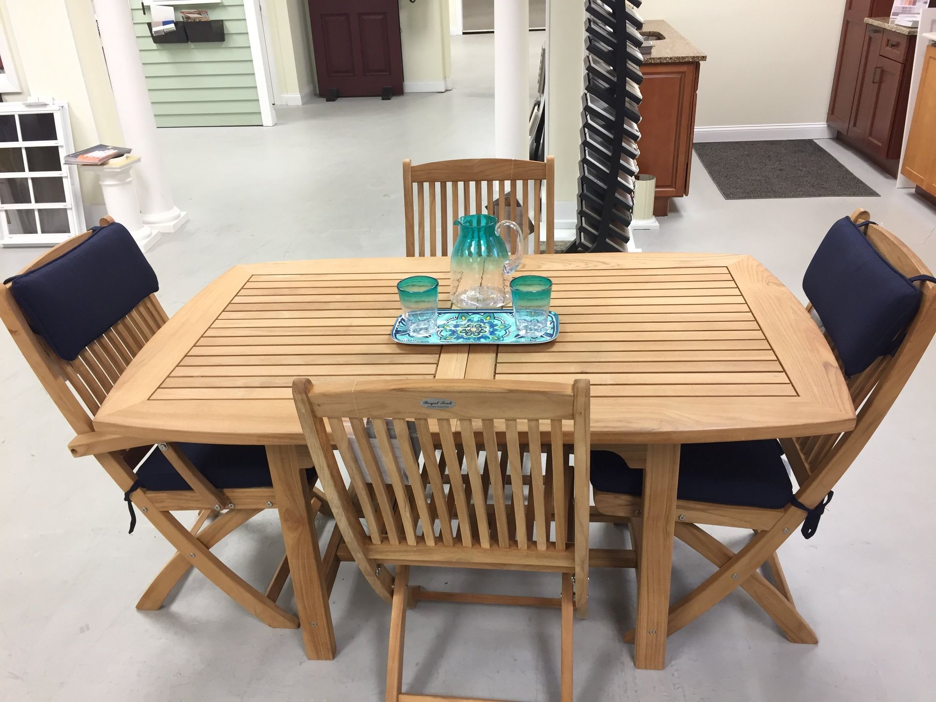 outdoor dining set - table, chairs