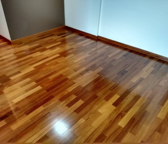 Aplicação de Bona - Art Brilho Assoalhos