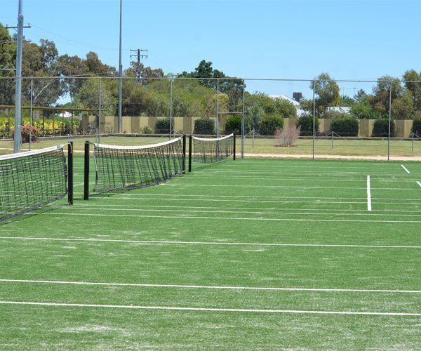 tennis field