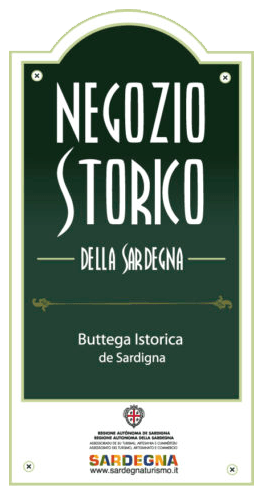 targa negozio storico