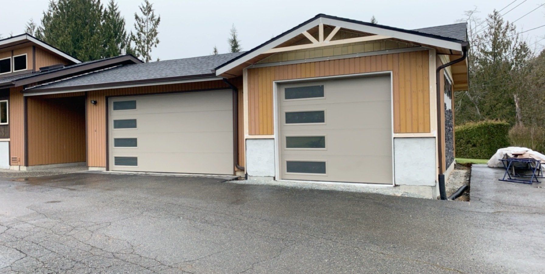 Flush Sandstone Garage Door — Everett, WA — Overhead Doors Everett