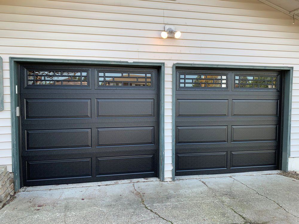 8x7 Black 198 Garage Door — Everett, WA — Overhead Doors Everett