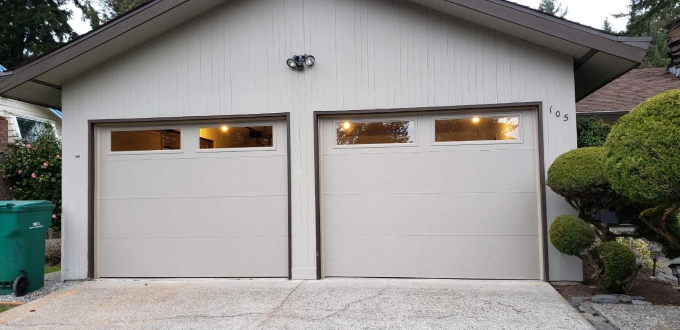 9x7 195 Sandstone Garage Door — Everett, WA — Overhead Doors Everett