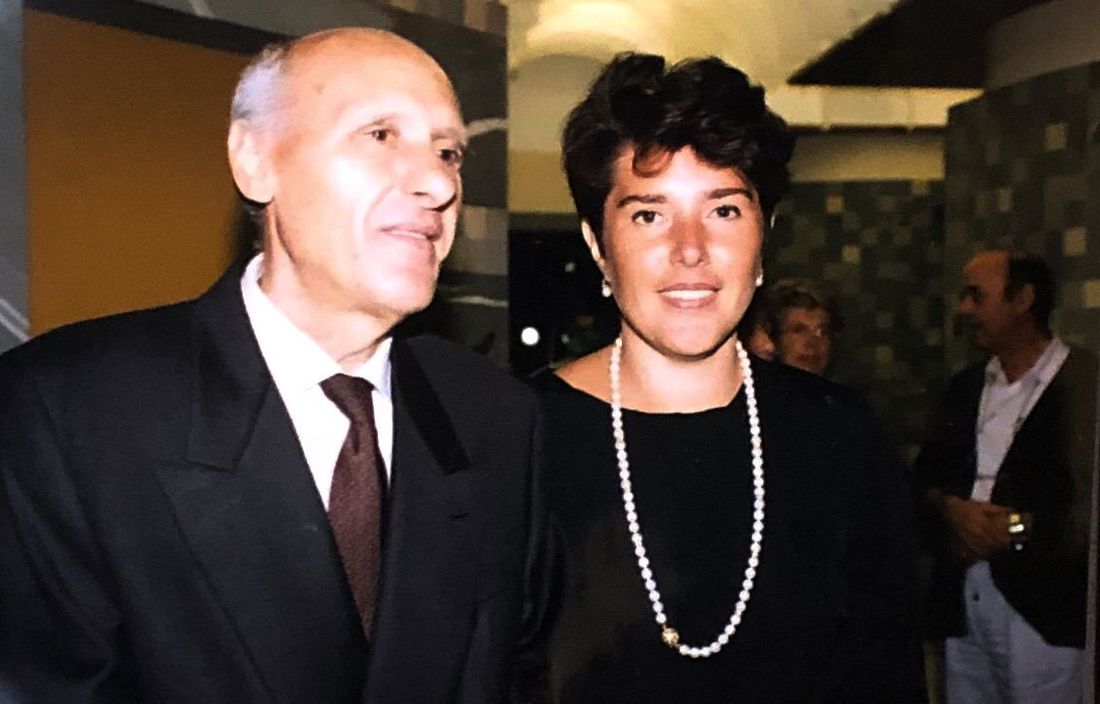 Avv. Prof. Alealdo Ginaldi con la figlia Avvocato Paola Ginaldi