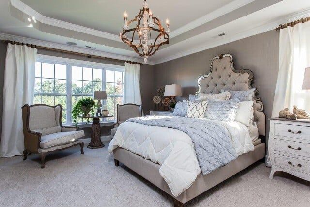 Blue Pillow on Bed — Communities in Glen Allen, VA