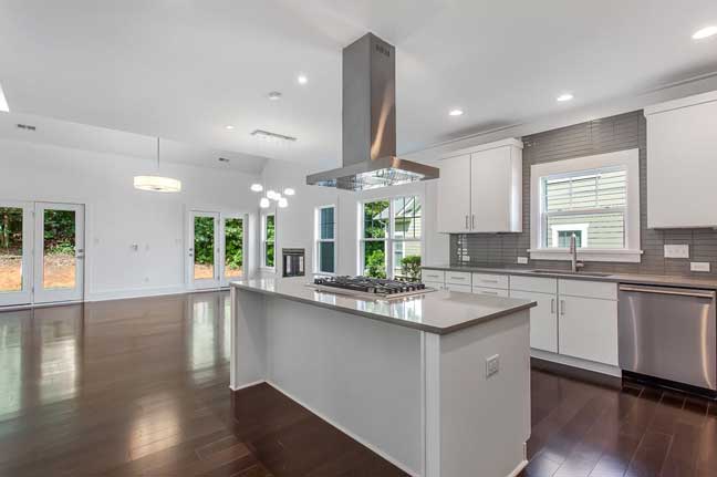 Simple White Kitchen Interior — Communities in Glen Allen, VA