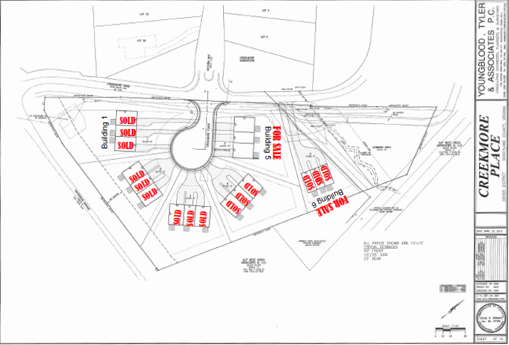 Creekmore Map — Glen Allen, VA — Le Gault Homes