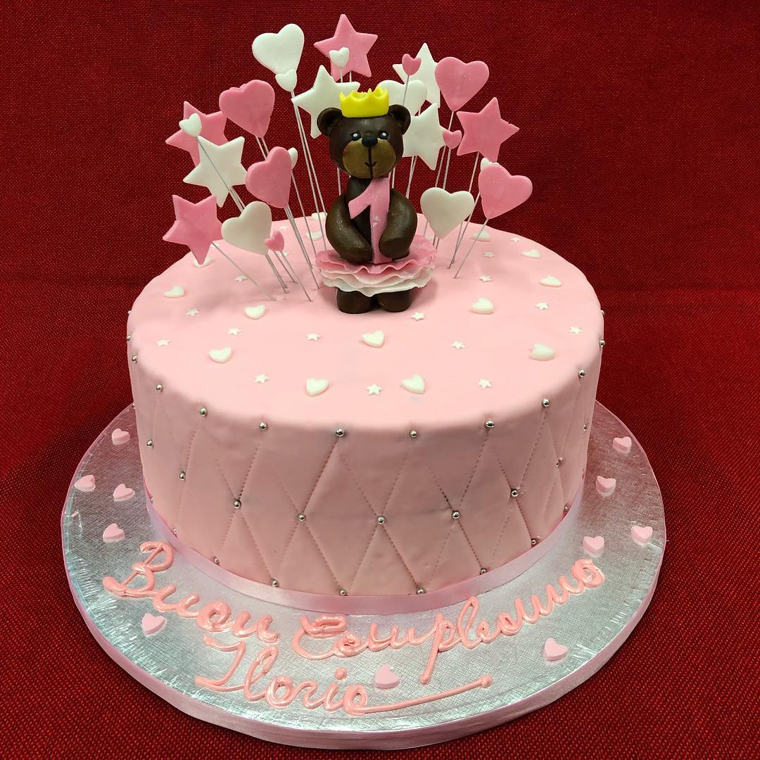 torta di compleanno per bambina di un anno