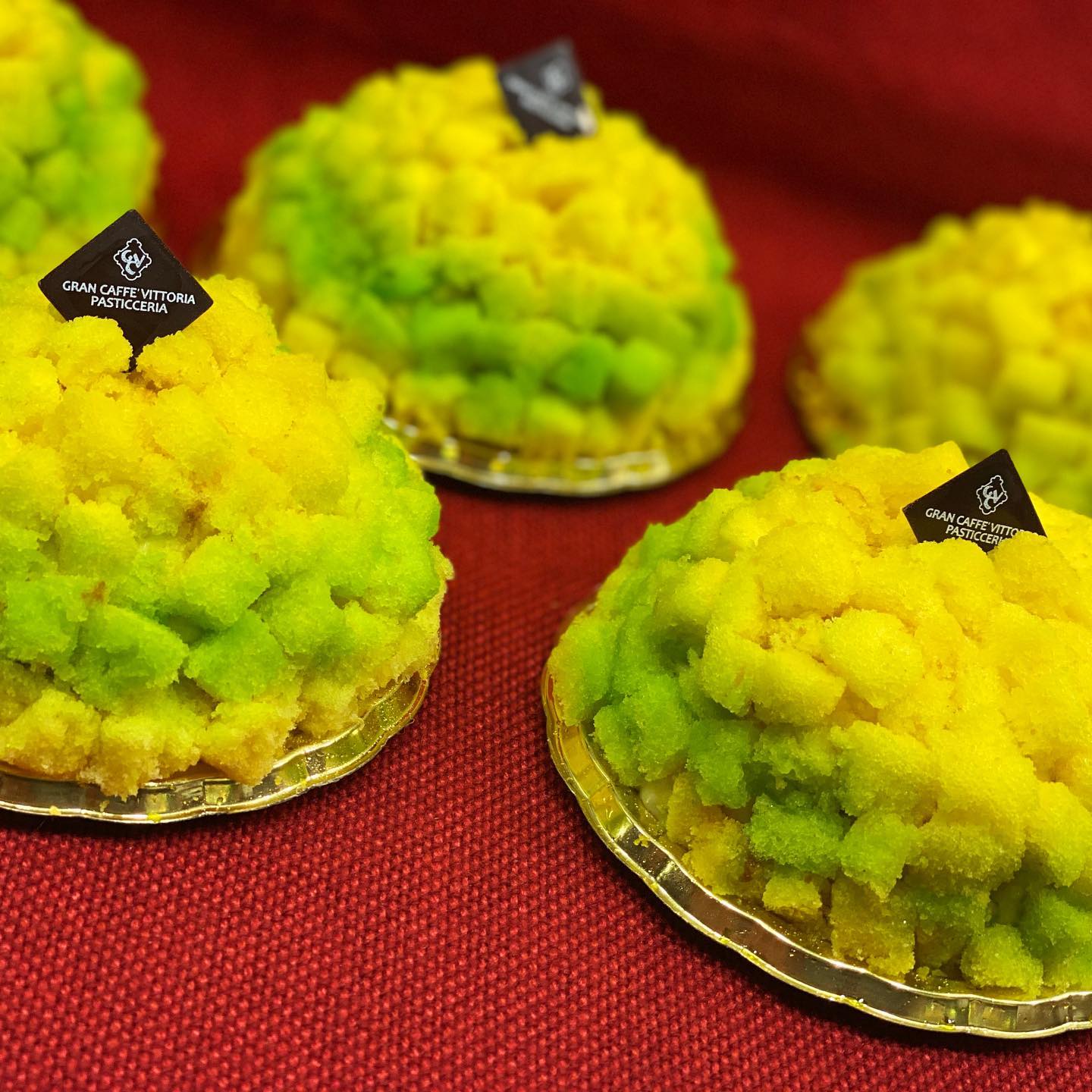 mini torte mimosa